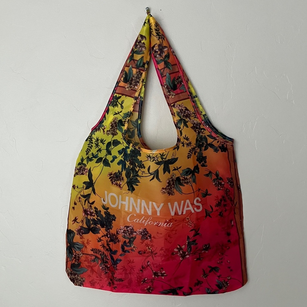 Johnny Was Floral Tote Bag